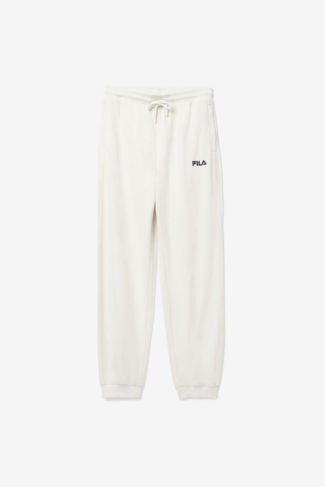 Fila Pants Womens White - Giacoma Jogger - Philippines 7530142-ZF